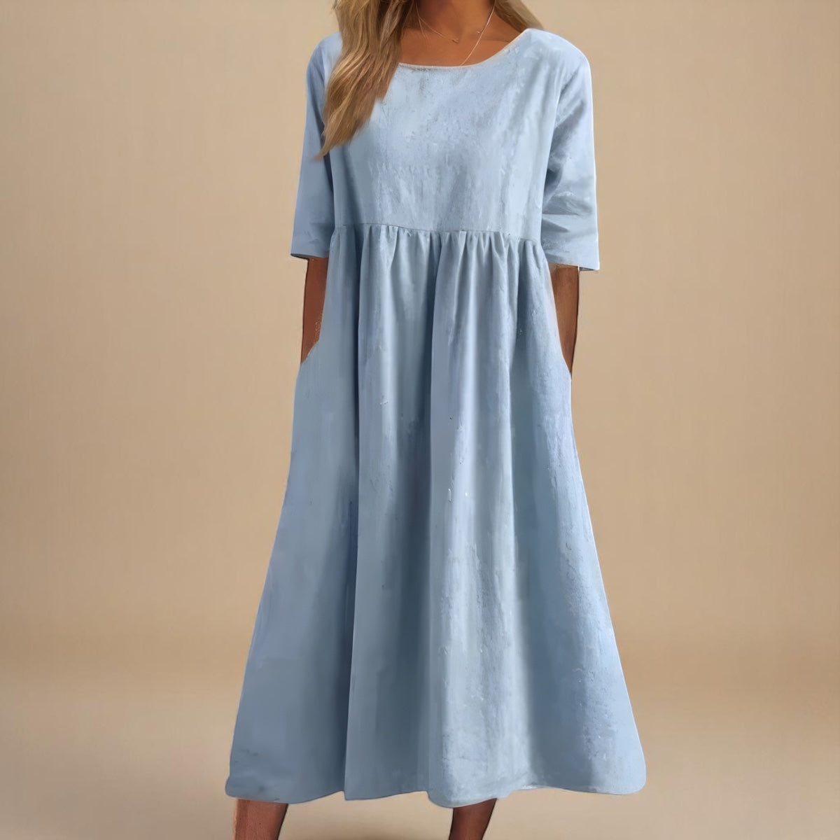 Sofia | Figurschmeichelndes A-Linien-Kleid