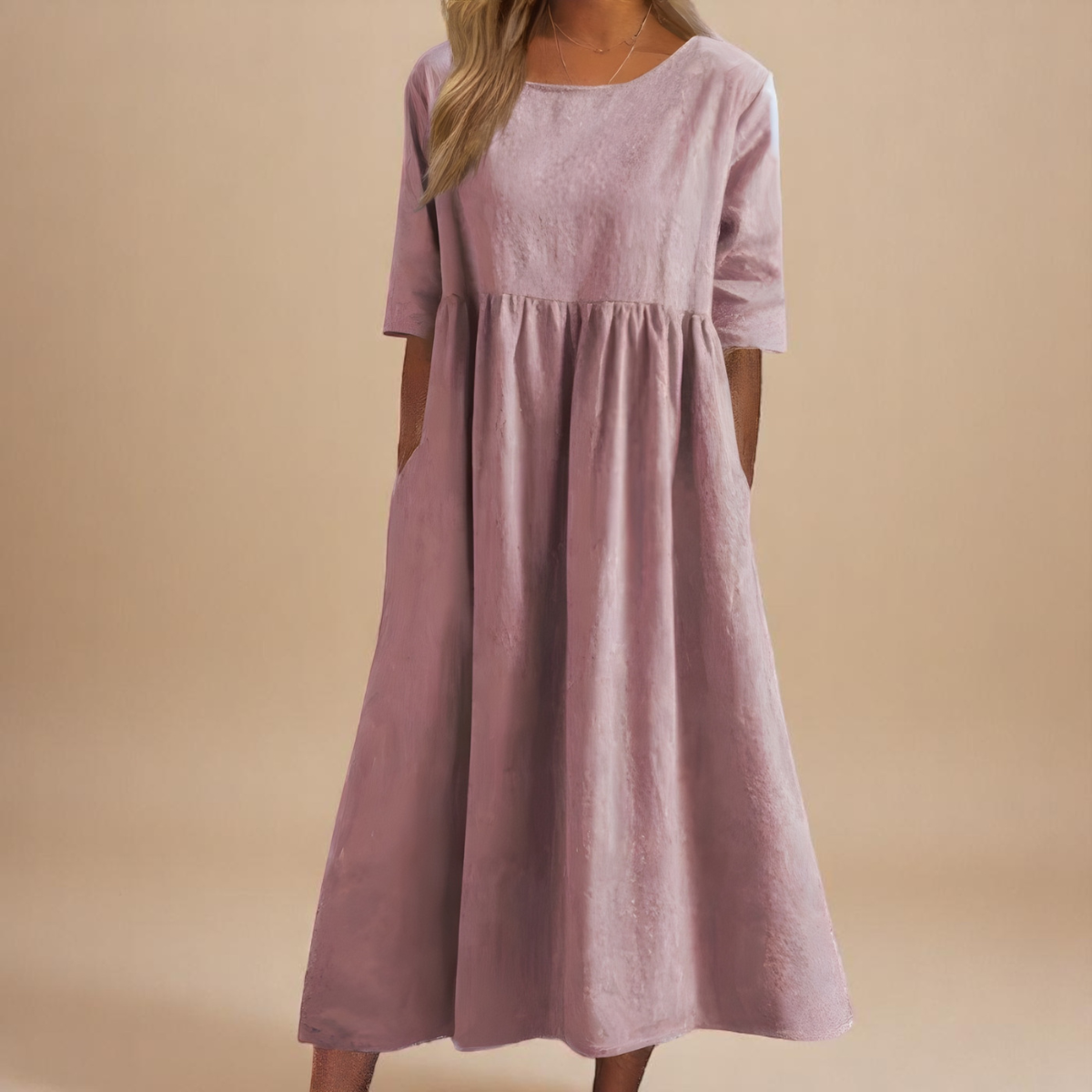 Sofia | Figurschmeichelndes A-Linien-Kleid