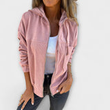 Ella - Kapuzenjacke mit Reissverschluss