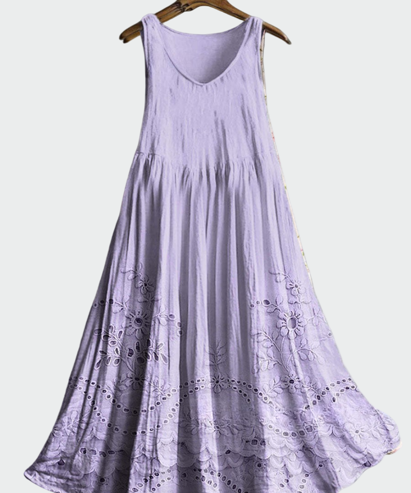 Kleid mit Englischer Spitze