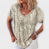 Mia - Bluse mit Blumenmuster