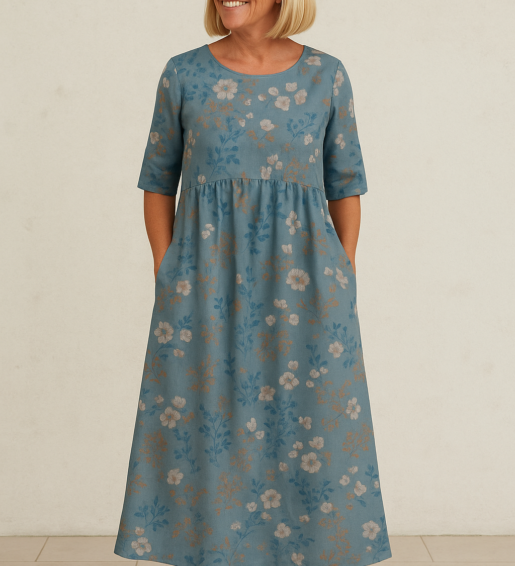 Elize | Entspanntes Midi-Kleid