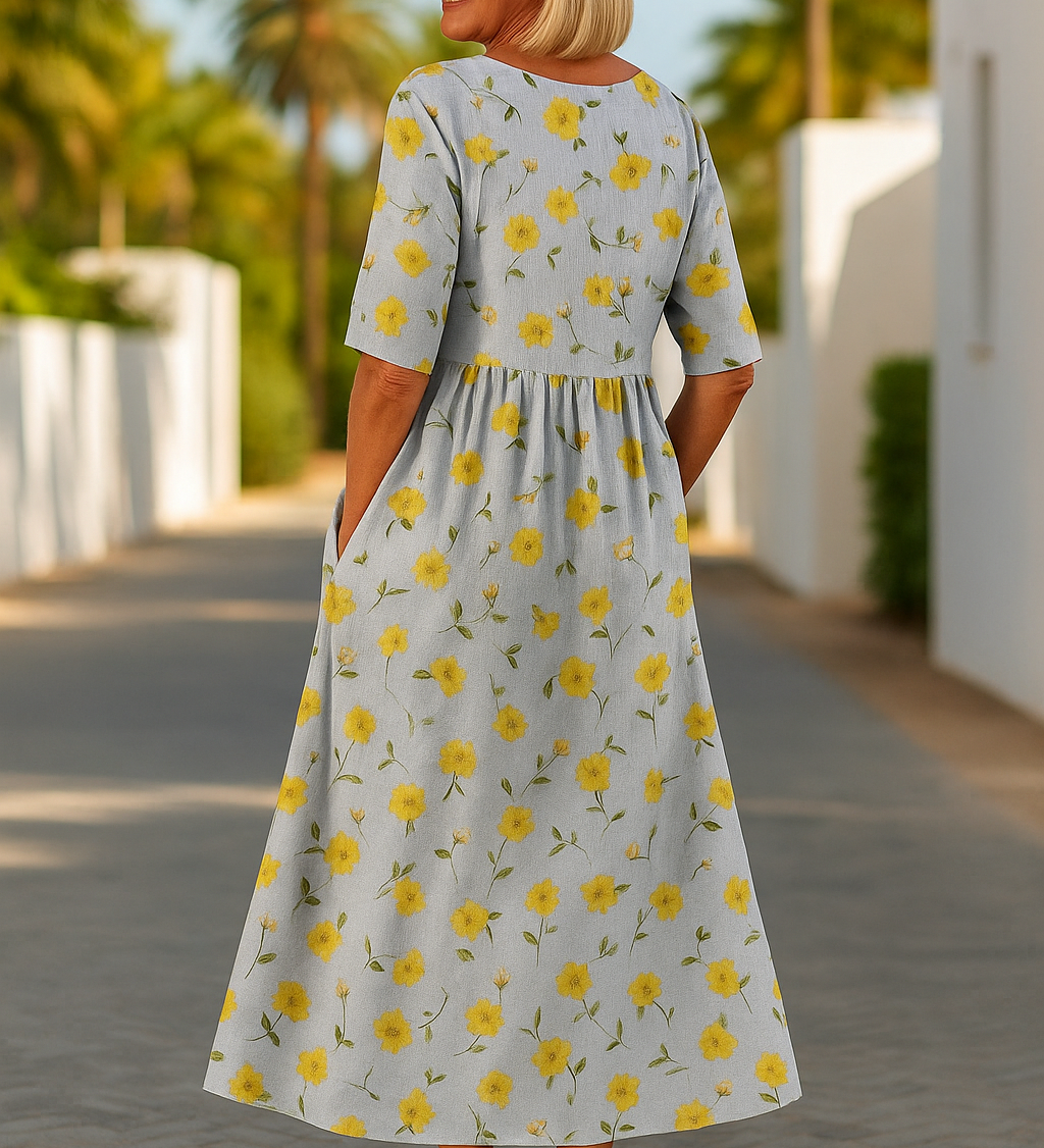 Elize | Entspanntes Midi-Kleid