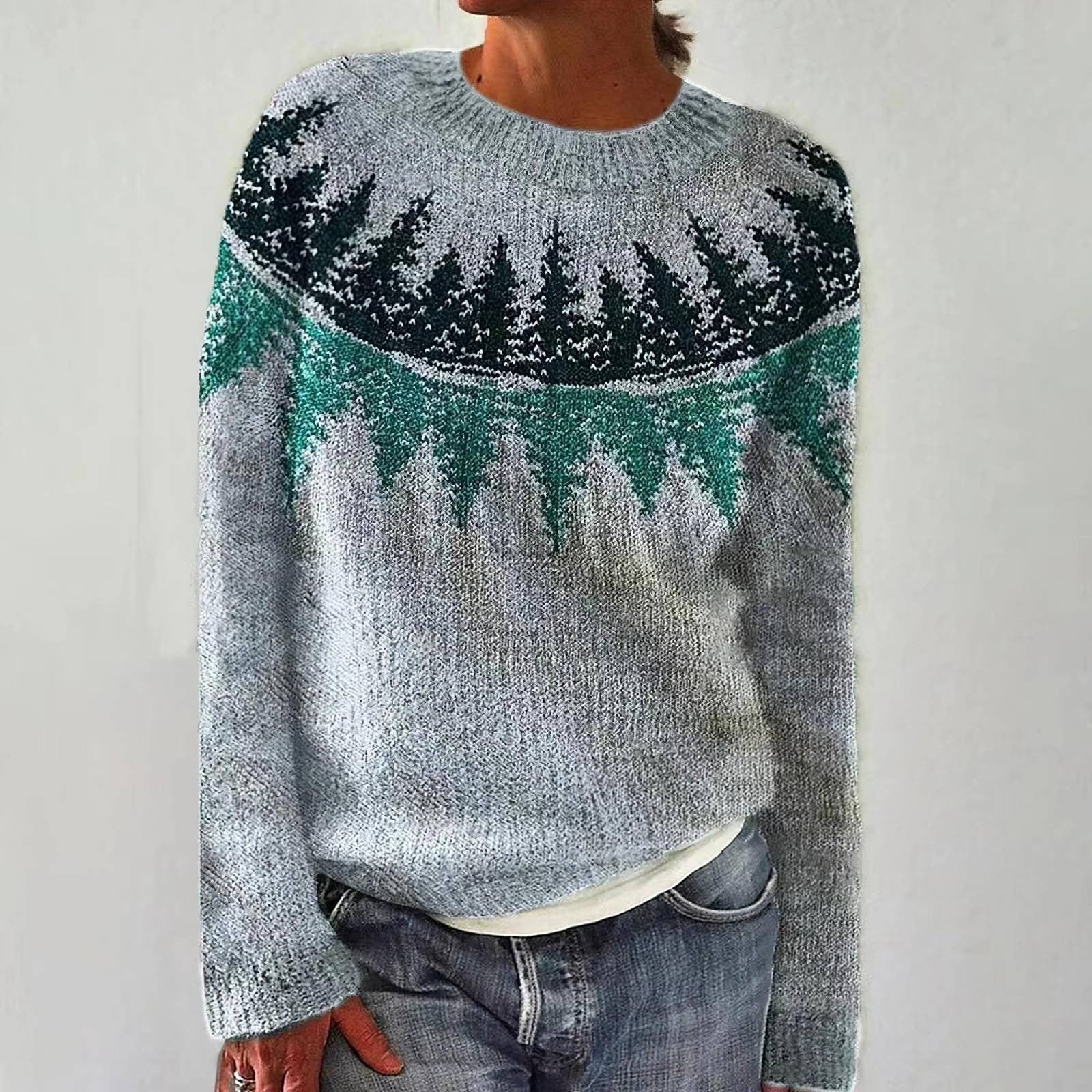 Svetlana | Gemütlicher Retro-Pullover
