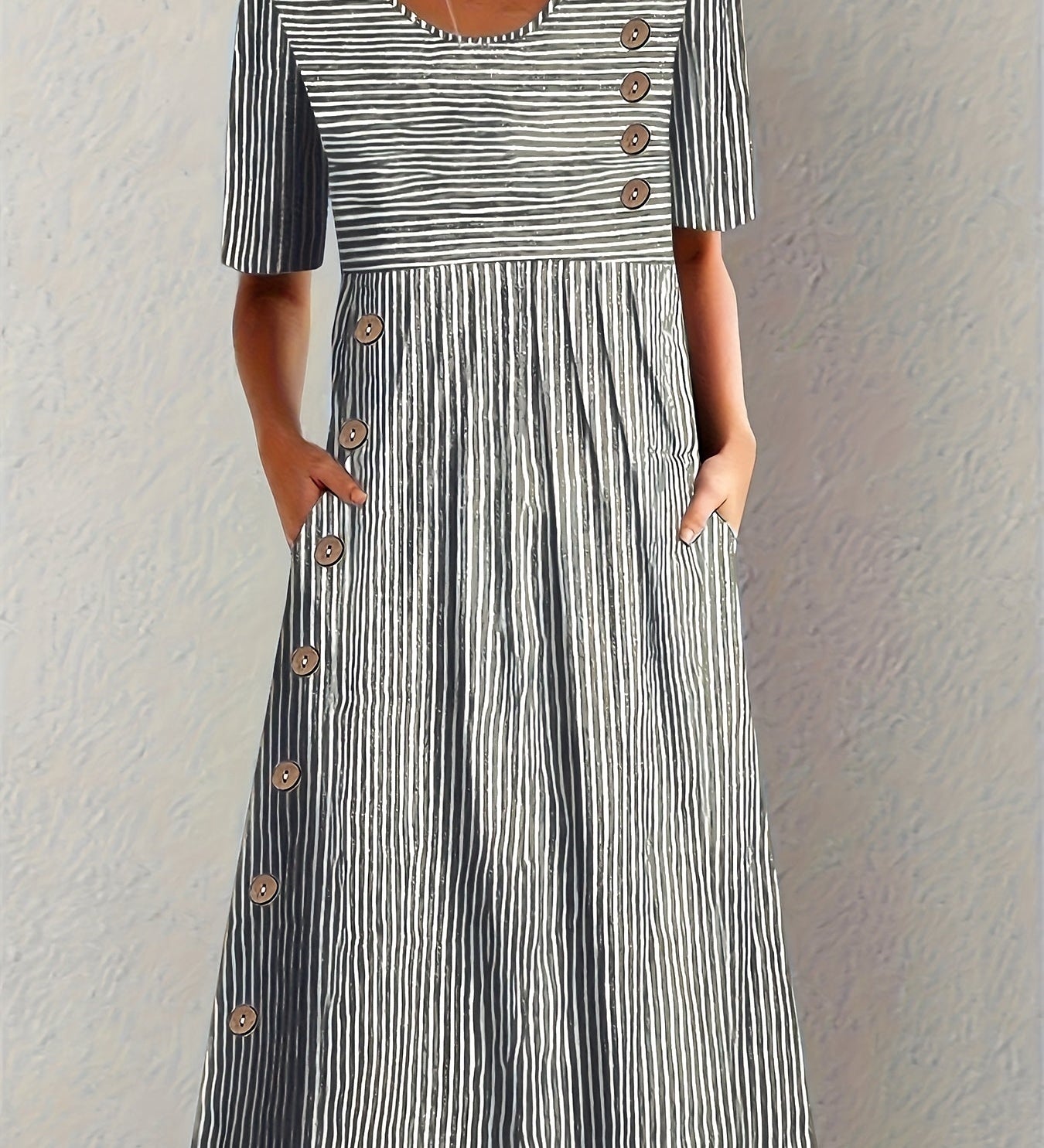 Sofia | Gestreiftes Sommerkleid