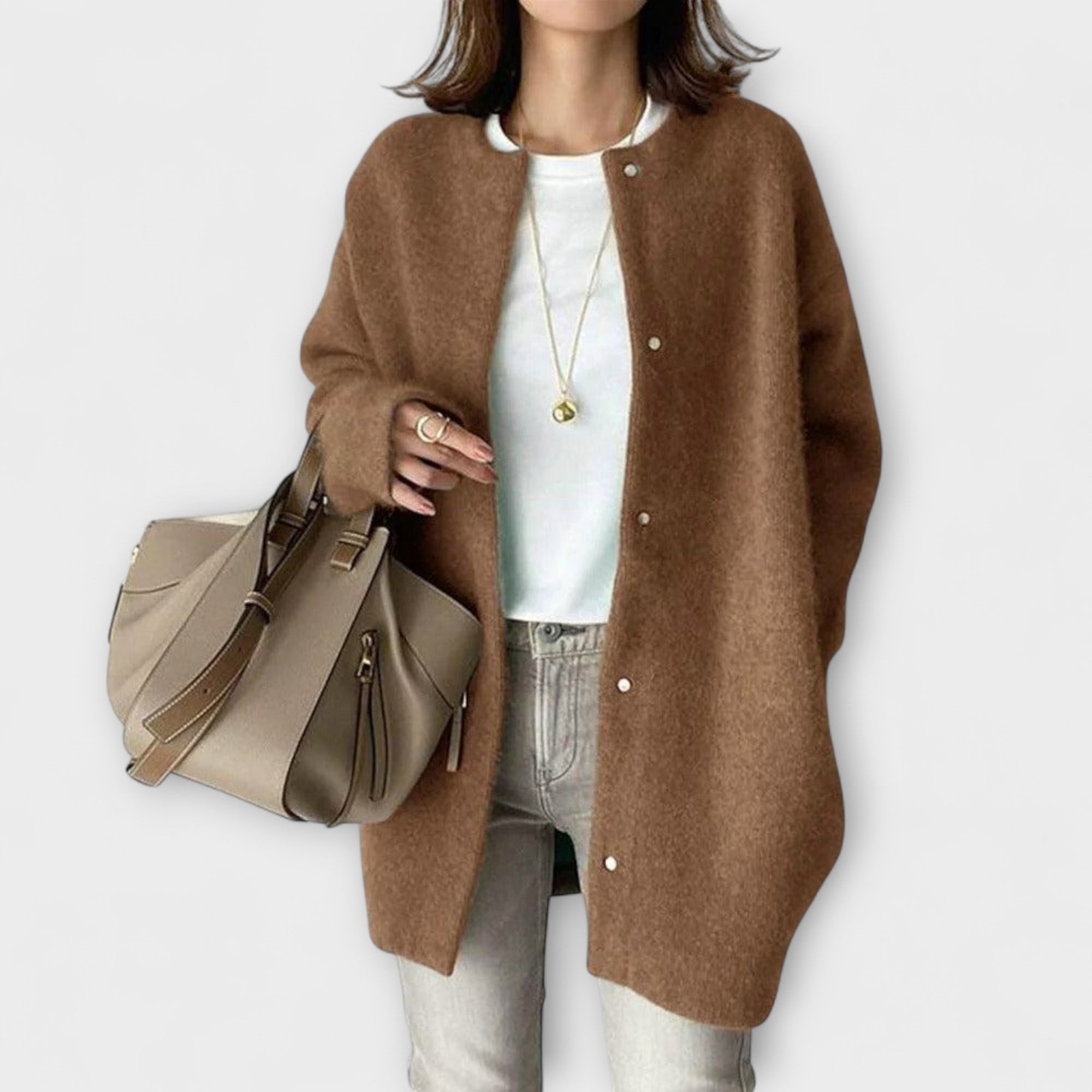 Amy - Gemütliche Relaxed Fit Jacke